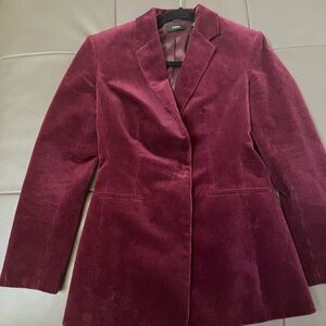 Theory Women Corduroy Suit Jacket and Pants size 4 NWT